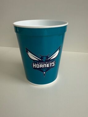 NBA Charlotte Hornets Teal and White Logo Cup